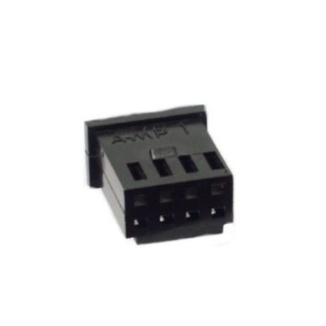 CONNETTORE FEMMINA 2 FILE 4X2P PASSO 2,54