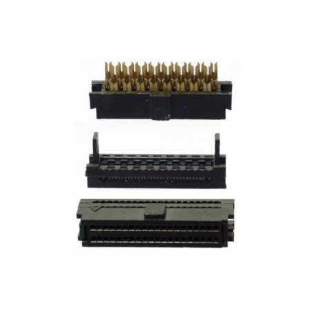 CONNETTORE FEMMEMINA 40P HD PASSO 1,27 PER PIATTI (FLAT)