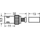 PRESA BNC CRIMPARE UG1797/U CAVO RG58