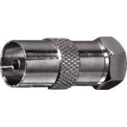 ADATTATORE DA PRESA COASSIALE A SPINA F