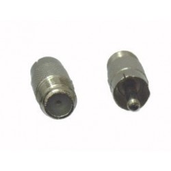 ADATTATORE DA SPINA RCA A PRESA F