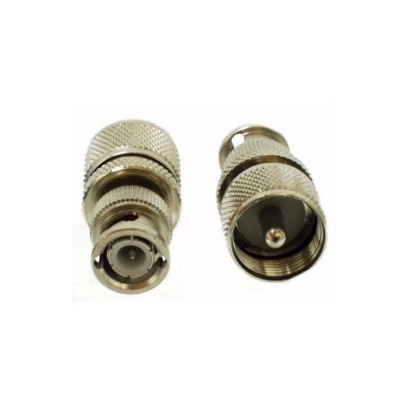 ADATTATORE DA SPINA UHF A SPINA BNC