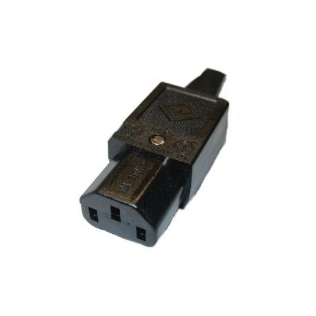 PRESA TRIPOLARE 10A 250Vac VDE C13