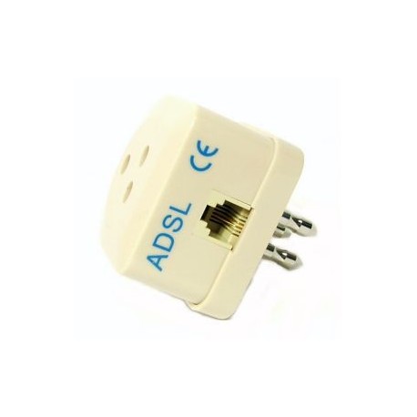 FILTRO ADSL SP/PR 3 POLI E 1 PRESA 6P/2C