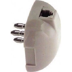 SPINA/PRESA TRIPOLARE CON PRESA RJ 6P2C