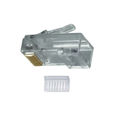 SPINA MODULARE RJ45 CORPO 8 CONTATTI 8 CAT6 NON SCHERMATA