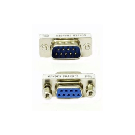ADATTATORE D-SUB 9PIN MASCHIO-FEMMINA MINI