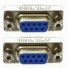 ADATTATORE D-SUB 9 PIN SERIALE FEMMINA-FEMMINA MINI