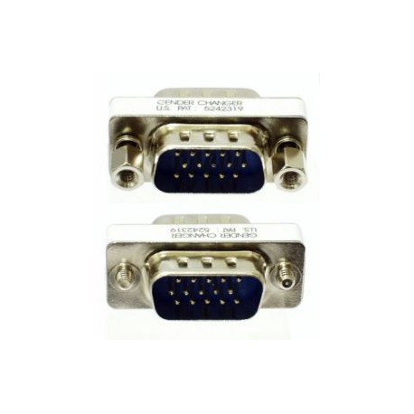 ADATTATORE DB15 VGA MASCHIO / MASCHIO MINI