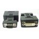 ADATTATORE DB15HD-VGA MASCHIO A DVI-I 24 5 FEMMINA