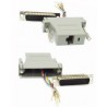 ADATTATORE DB25M/RJ45 F