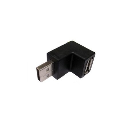 ADATTATORE USB A FEMMINA / MASCHIO 90°