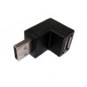 ADATTATORE USB A FEMMINA / MASCHIO 90°