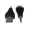 ADATTATORE USB A MASCHIO / JACK 3,5 MASCHIO