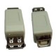 ADATTATORE USB A/B FEMMINA / FEMMINA