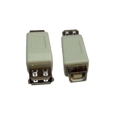 ADATTATORE USB A/B FEMMINA / FEMMINA