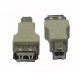 ADATTATORE USB (B) MASCHIO A USB (A) FEMMINA