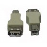 ADATTATORE USB (B) MASCHIO A USB (A) FEMMINA