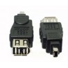 ADATTATORE FIREWIRE 6F/4M