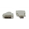 ADATTATORE HDMI- FEMM. A DVI-I MASCH. DUAL LINK 18-1 PIN