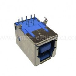 PRESA USB 3.0 90° TIPO "B" SCHERMATA A C.S