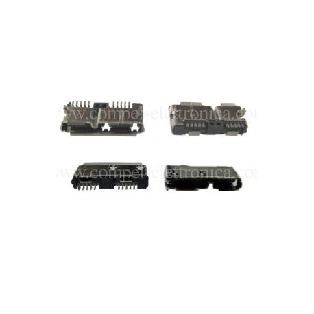 PRESA USB MICRO 3.0 TIPO "B" 10P VERTICALE SCHERMATA SMT