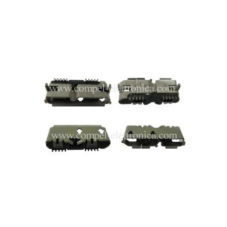 PRESA USB MICRO 3.0 TIPO "B" 10P VERTICALE SCHERMATA SMD
