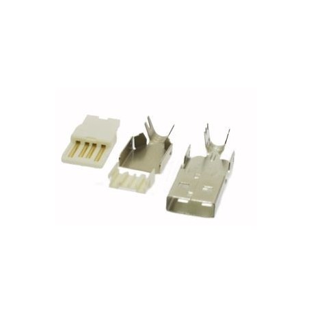 SPINA USB TIPO "A" DA CRIMPARE COPRICONNETTORE