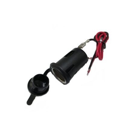 PRESA PER ACCENDISIGARI DA PANNELLO ISOLATO CON TAPPO DI PROTEZIONE