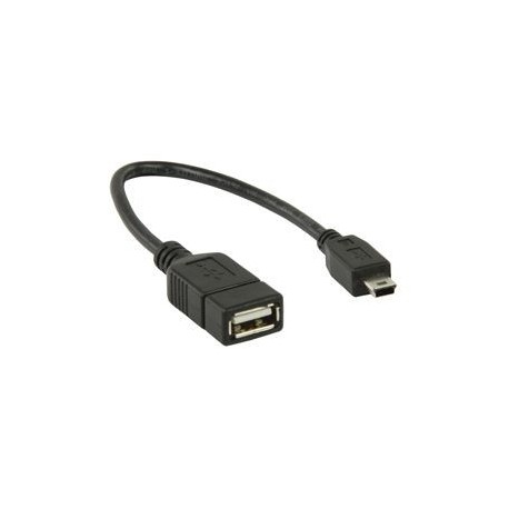 CAVO OTG MINI USB/B MASCHIO AD USB/A FEMMINA