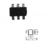 EMZ 2T2R POWER MANAGEMENT (DUAL TRANS) EMT-6 SMD 6PIN