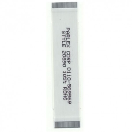 FLAT CABLE FLEX 30P 0,5mm 3"