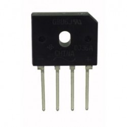 GBU8G PONTE DIODO 8A 400V (-// )