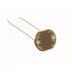 LDR 07 FOTORESISTENZA- D.4,6mm 10LX: 50K
