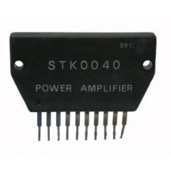 STK 0040 1X40W DARLINGTON POWER AMP.