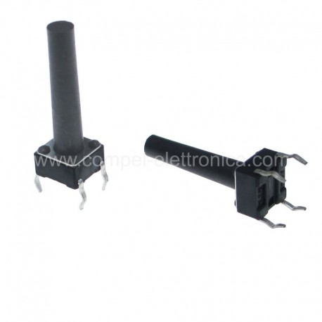 MINI PULSANTE 4 PIN C.S. 6X6X19H MM