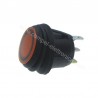 INTERRUTTORE LUMINOSO A BASCULA 10A 12VDC.. 28VDC OFF/ON SPST ARANCIONE