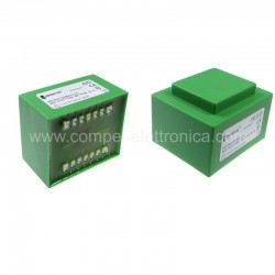TRASFORMATORI 16W 6V 230VAC INCAPSULATI SINGOLI SECONDARI