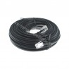 CAVO TELEFONICO 6P/4C RJ11 20 MT NERO