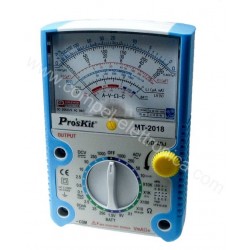 MULTIMETRO ANALOGICO MT-2019 PROSKIT BLU
