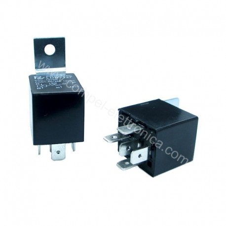 RELÈ LDN-12F 12Vdc 40A 1 SCAMBIO SPDT 5 FASTON DA 6,3mm