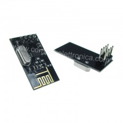 MODULO NRF24L01 Wireless 2.4G 1,9V ... 3,6Vdc 15X28MM