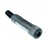 PRESA JACK MONO Ø 6,3MM NICHELATA qualità superiore JAPAN