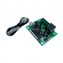 TERMOSTATO MINI DA -50°C A 110°C CON SONDA E RELÈ