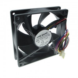 VENTOLE 92X92X25H 12V BRONZ. 4 FILI /SYM