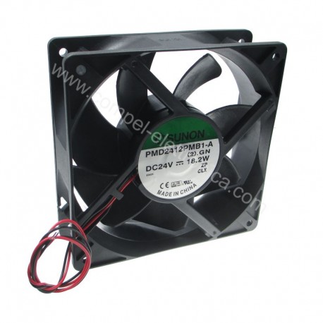 VENTOLE 120X120X38H 24V 18,2W CUSCINETTI SUNON 2 FILI