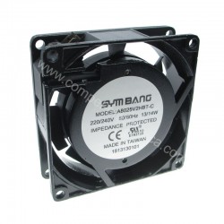 VENTOLE 80X80X25H 220V 13W CUSCINETTI SY