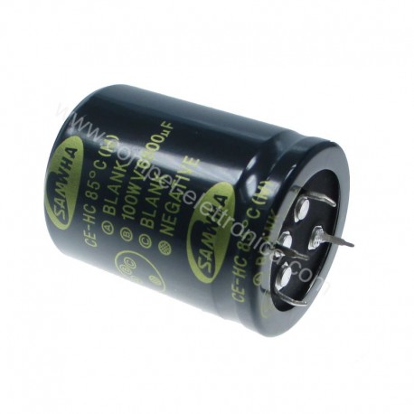 CONDENSATORI ELETTROLITICI SNAP-IN C/S 6800UF 100V 40x50mm