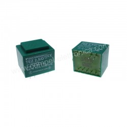 TRASFORMATORI 2,5W 9V 230VAC INCAPSULATI SINGOLI SECONDARI
