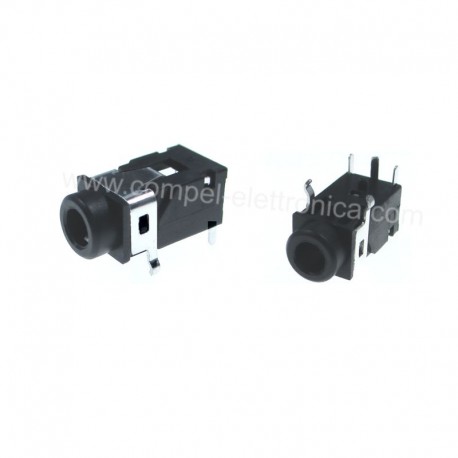 PRESA JACK STEREO Ø 3,5MM THT / 4 POLI